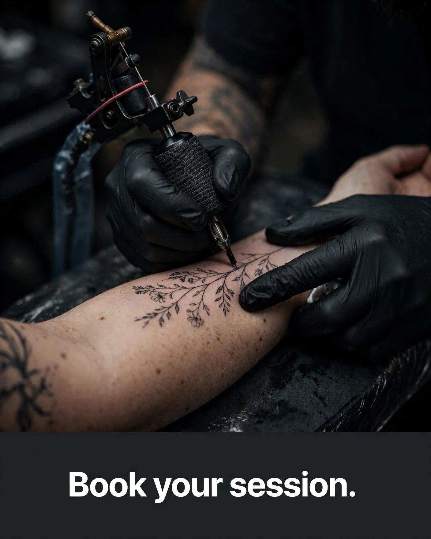 Instagram post of Shade Tattoo Studio 🖤